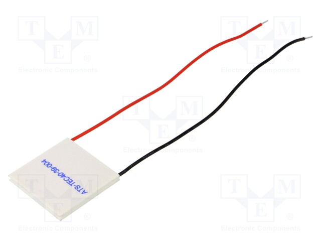 Module: Peltier; 15.4V; 6A; 40x40x3.9mm; 53W; ceramics; 20AWG; 68°C