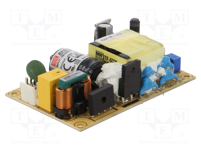 Power supply: switched-mode; 30W; 80÷264VAC; OUT: 1; 24VDC; 1.25A