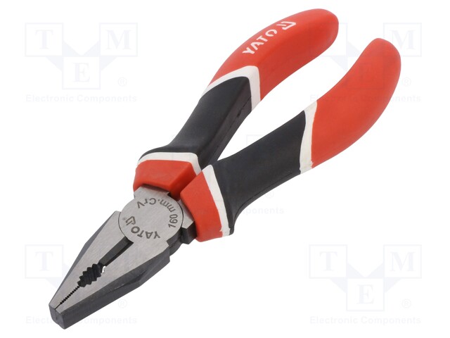 Pliers; universal; induction hardened blades; 160mm