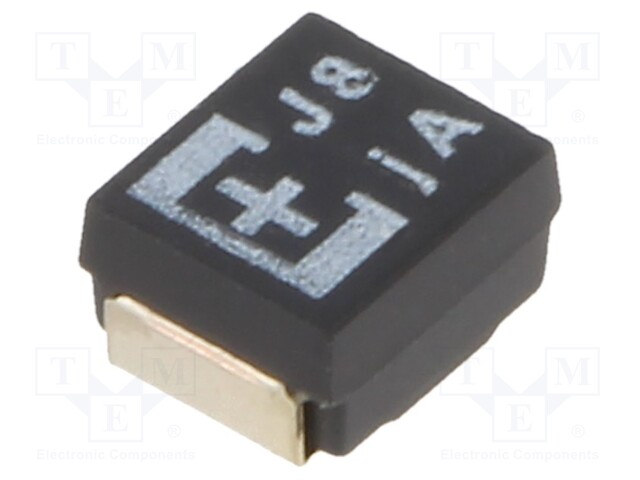 Capacitor: tantalum-polymer; 220uF; 6.3VDC; TPE; SMD; ±20%; 1000h