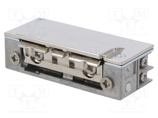 Electromagnetic lock; 12÷24VDC; low current,with switch