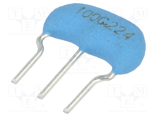 Resonator, 10 MHz, Through Hole, 3 Pin, 25 ohm, ± 0.5%, CERALOCK CSTLS Series