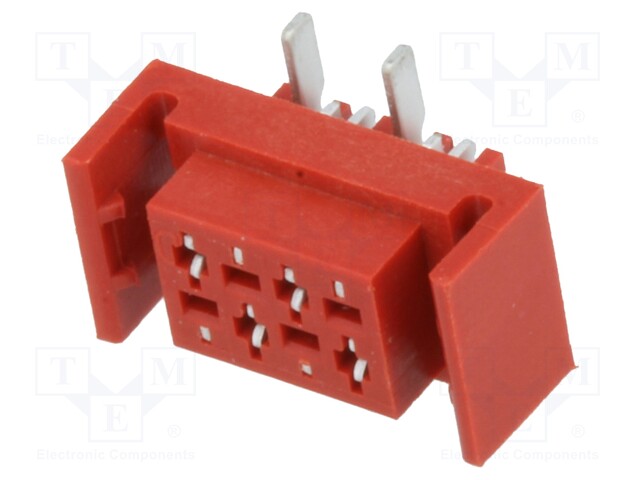 Socket; wire-board; female; PIN: 4; SMT; on PCBs; 30V; 1A; -40÷105°C