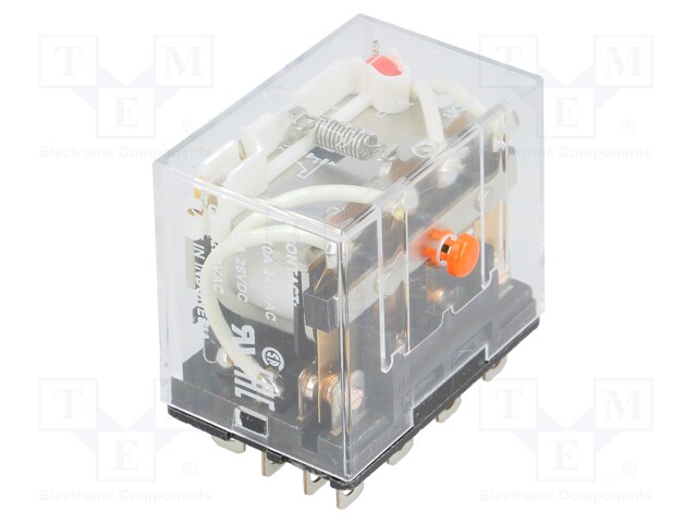 Relay: electromagnetic; 4PDT; Ucoil: 220VAC; 10A/110VAC; 10A/24VDC