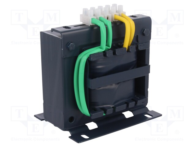 Transformer: mains; 250VA; 230VAC; 42V; Leads: terminal block; IP00