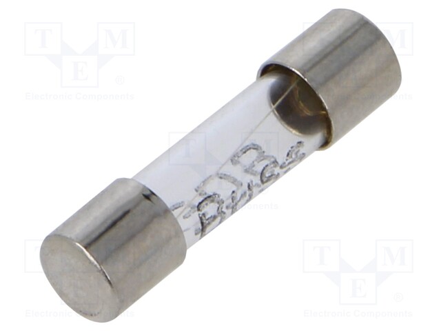 Fuse: fuse; quick blow; 2A; 250VAC; cylindrical,glass; 5x20mm; bulk