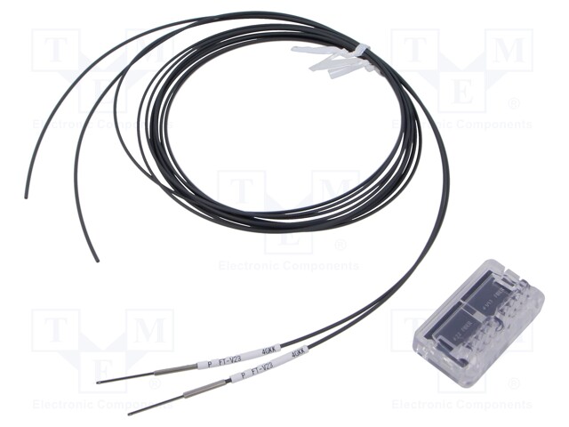 Sensor: fibre-optic; Range: 0÷450mm; IP30; -55÷80°C; Len: 2m