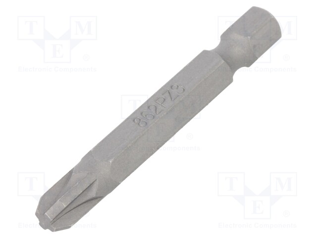 Screwdriver bit; Pozidriv®; PZ3; Overall len: 50mm