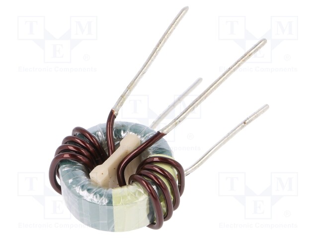 Inductor: wire; THT; 220uH; 30A; 1mΩ; 230VAC; 17x9mm; -20÷+50%; 10kHz