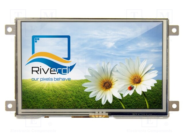 Display: TFT; 5"; 800x480; Illumin: LED; Dim: 121.5x76.6x9mm