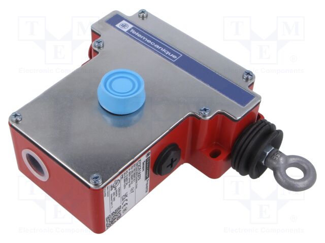 Safety switch: singlesided rope switch; NC x2; Series: XY2CE