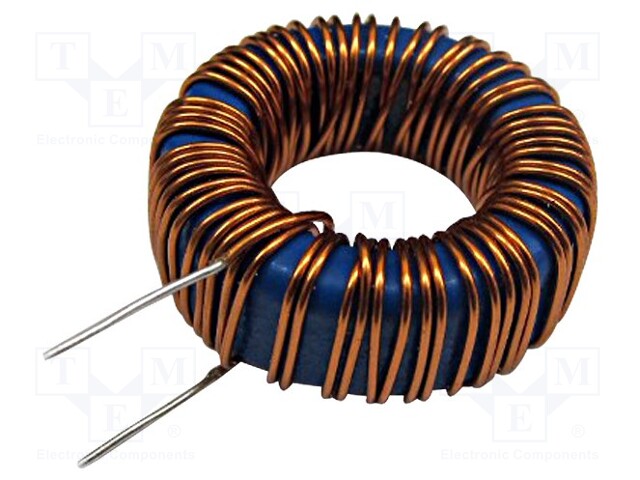 Inductor: wire; THT; 150uH; 1.6A; 164mΩ