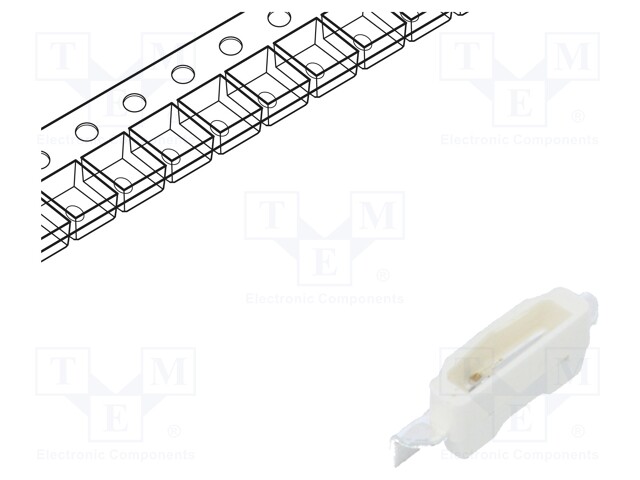 LED; SMD; 4008; red; 200÷400mcd; 4x0.8x1.4mm; 120°; 1.8÷2.4V; 20mA