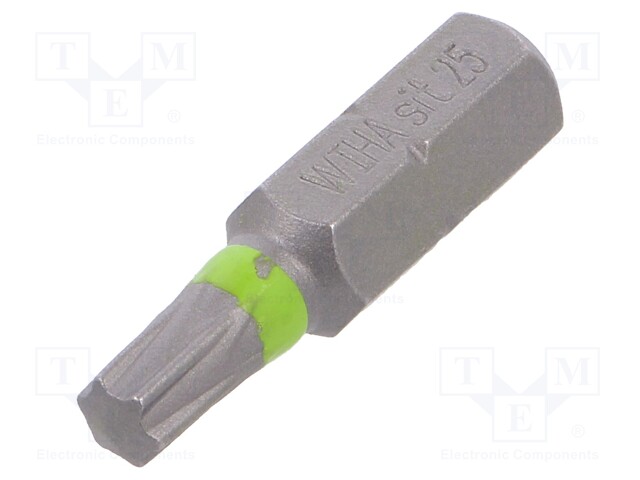 Screwdriver bit; SIT; 25; Overall len: 25mm; Series: STANDARD