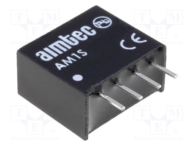 Converter: DC/DC; 1W; Uin: 4.5÷5.5V; 5VDC; Iout: 200mA; SIP4; 1.8g