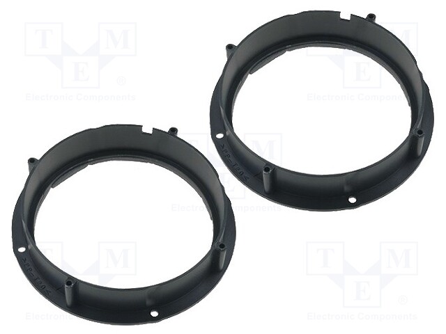 Speaker adapter; 165mm; Seat Mii front doors; Seat Mii 2011->