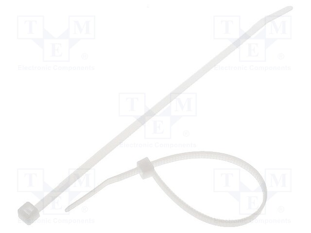 Cable tie; L: 150mm; W: 3.5mm; polyamide; 135N; natural; Ømax: 35mm