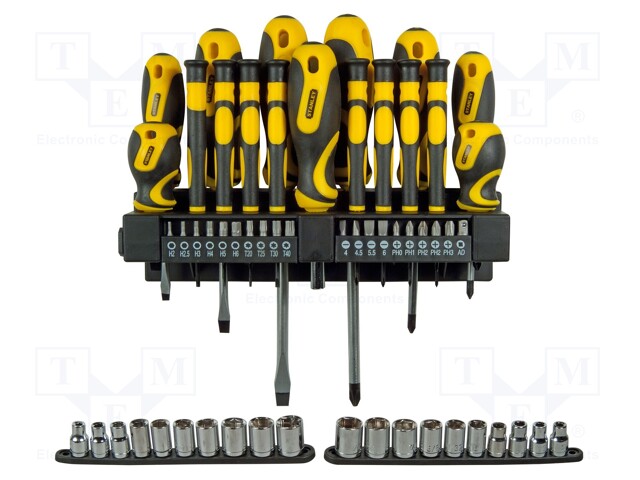 Kit: screwdrivers; 57pcs.