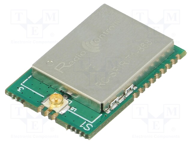 Module: RF; 868MHz; SPI; -118dBm; 1.8÷3.6VDC; 16dBm; Mounting: SMD