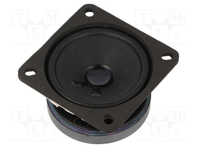 Loudspeaker; general purpose; 8W; 8Ω; 66.5x66.5x37mm; 120÷20000Hz