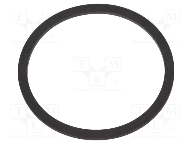 Gasket; rubber; D: 2mm; Øint: 62.8mm; Øout: 69mm; M63