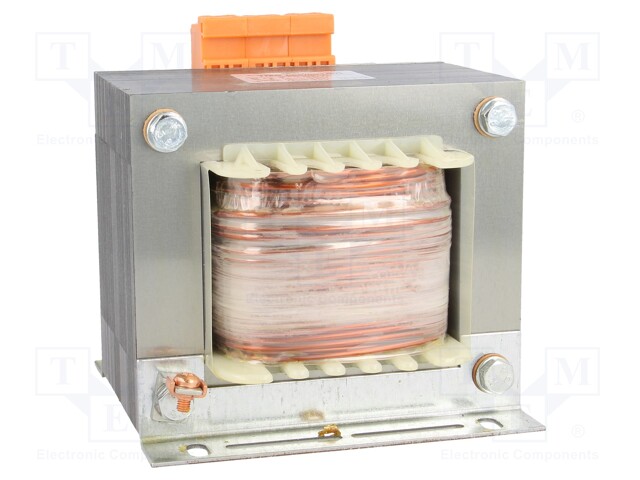 Transformer: mains; 500VA; 230VAC; 24V; 24V; Leads: terminal block