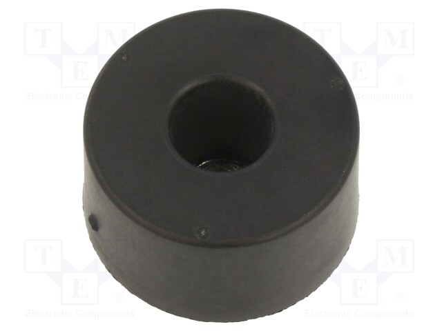 Washer; Base dia: 32mm; zinc plated steel; H: 18mm; Plating: rubber
