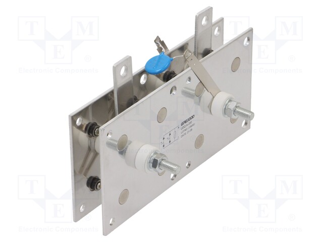 Bridge rectifier: single-phase; Urmax: 400V; If: 200A; screw; screw