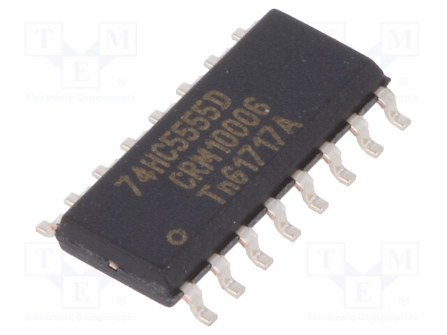 IC: digital; 3-state,programmable timer; SMD; SO16; Series: HC