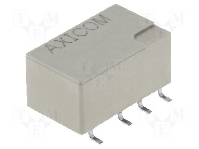 Relay: electromagnetic; DPDT; Ucoil: 24VDC; 0.5A/125VAC; 2A/30VDC