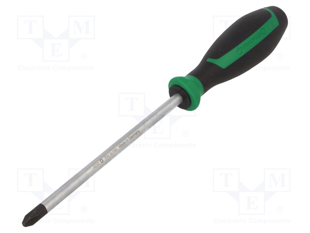 Screwdriver; Phillips; PH3; Series: DRALL+; Blade length: 150mm