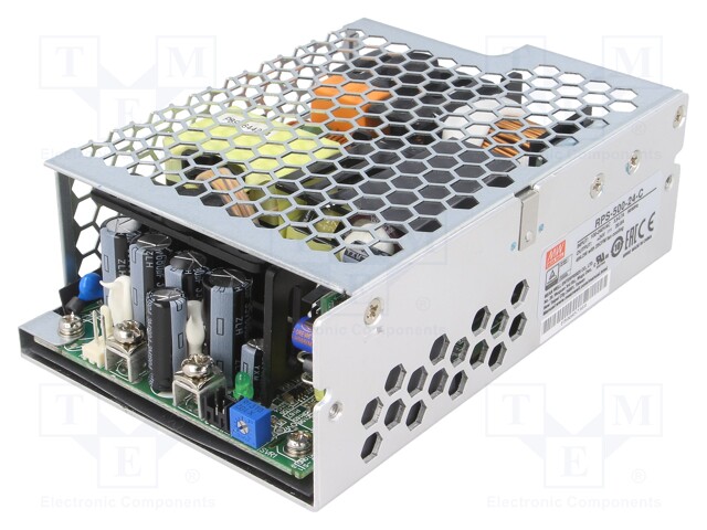 Power supply: switched-mode; 499.5W; 113÷370VDC; 80÷264VAC; OUT: 1