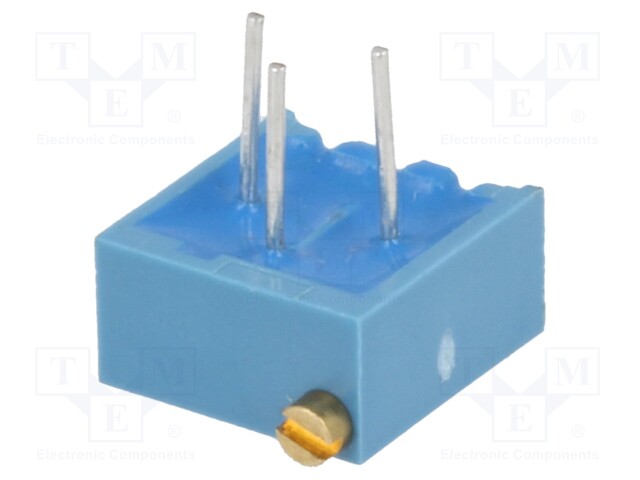 Potentiometer: mounting; horizontal; 5kΩ; 500mW; THT; ±10%; linear