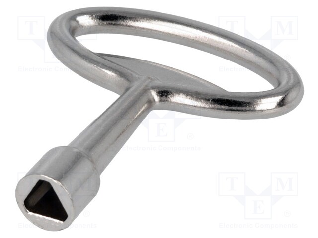 Key; zinc and aluminium alloy; nickel; Kind of insert bolt: T7