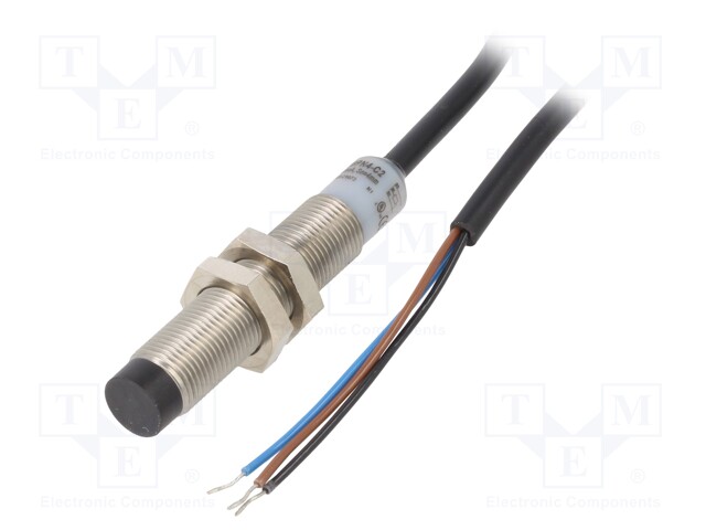 Sensor: inductive; 10÷30VDC; M12; Connection: lead 2m