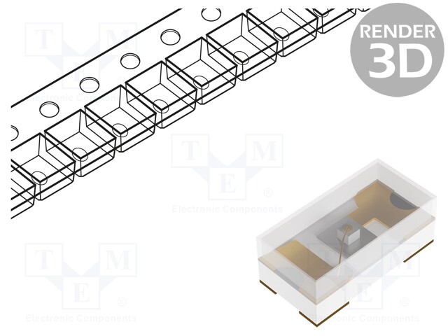 LED; SMD; 0402; yellow green; 20÷40mcd; 1x0.5x0.4mm; 120°; 1.8÷2.6V