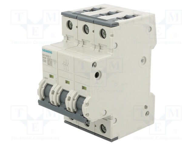 Circuit breaker; 230/400VAC; Inom: 32A; Poles: 3; DIN; Charact: C