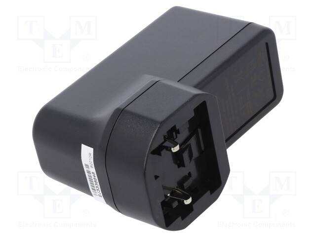 Power supply: switched-mode; 48VDC; 1.2A; Out: USB; 6W; 80÷264VAC