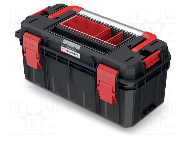 Toolbox; 550x280x264mm; polymer; S BLOCK ALU LOG; IP55