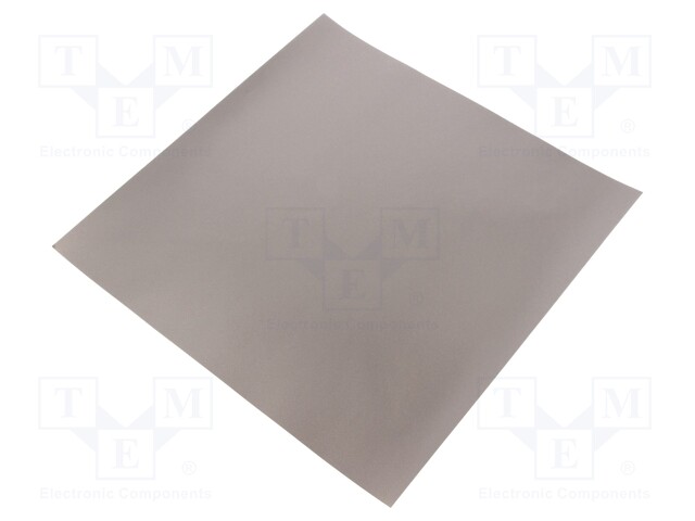 Shielding mat; 240x240x0.025mm; Permeability: 150; self-adhesive