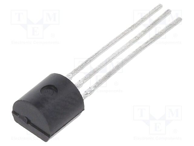 Transistor: NPN; bipolar; 350V; 500mA; 625mW; TO92