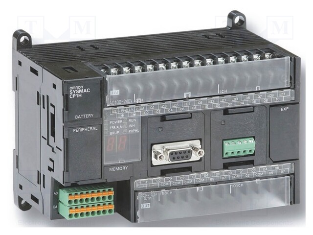 Module: PLC programmable controller; 24VDC; OUT: 16; IN: 24