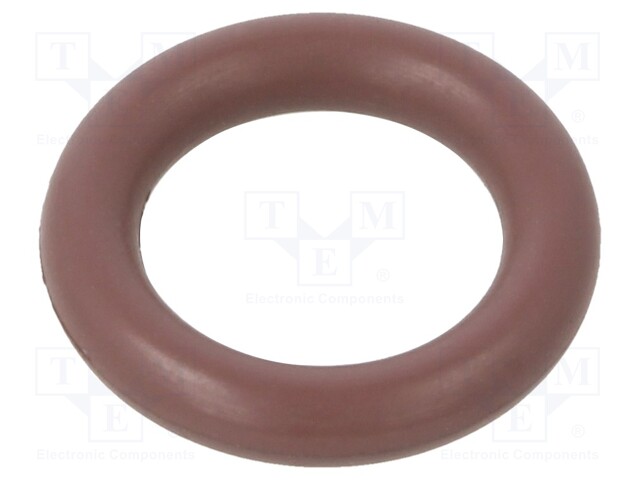 O-ring gasket; FPM; D: 2.5mm; Øint: 9mm; brown; -20÷200°C