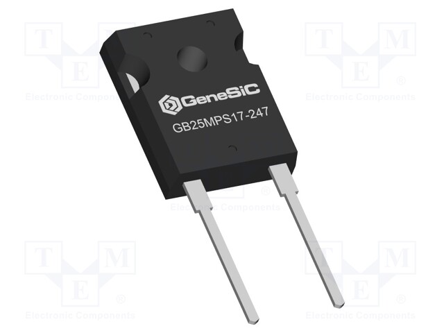 Diode: Schottky rectifying; SiC; THT; 1.7kV; 25A; TO247-2