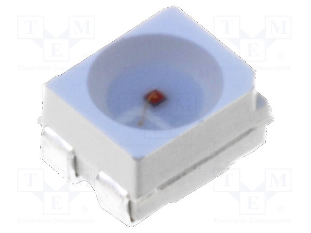 LED; SMD; 3528,PLCC4; yellow; 1560÷1800mcd; 3.5x2.8x1.9mm; 120°