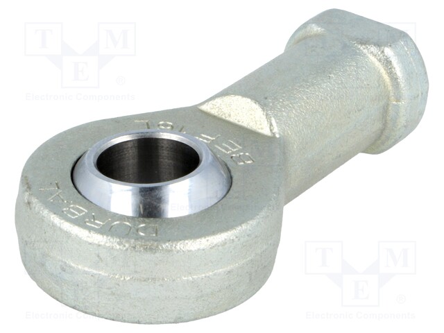 Ball joint; 16mm; M16; 2; left hand thread,inside; steel; DURBAL