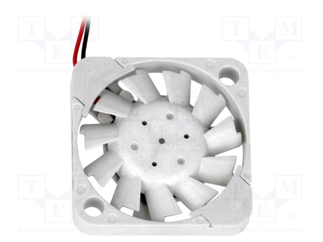 Fan: DC; axial; 3VDC; 17x17x3mm; 0.98m3/h; 32dBA; Vapo; 1.9mmH2O