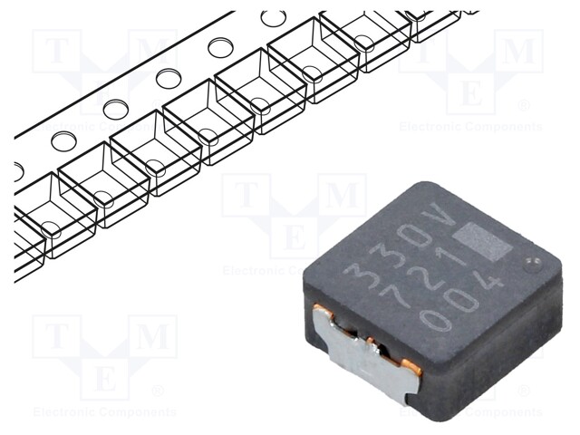 Inductor: wire; SMD; 33uH; 1.7A; 206mΩ; 6.4x6x3mm; ±20%; -55÷155°C