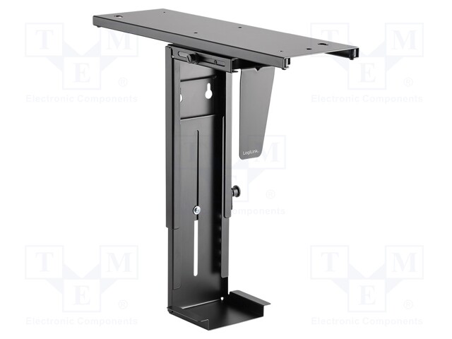 Adjustable desk handle; Colour: black; 10kg; V: twistable