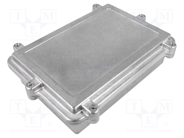 Enclosure: multipurpose; X: 142mm; Y: 202mm; Z: 55mm; aluminium; IP67